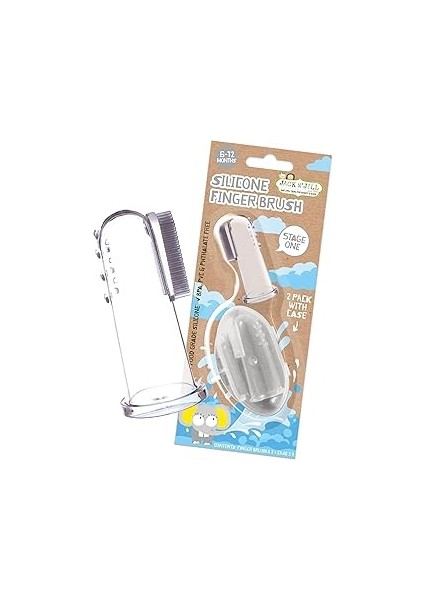 Jack N'jill Silikon Ikili Parmak Fırça