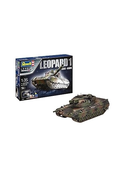 Revell, G.set Leopard 1 A1A1-A1A4, Oyuncak