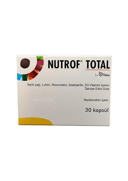 Thea Pharma Nutrof Total 30 Kapsül