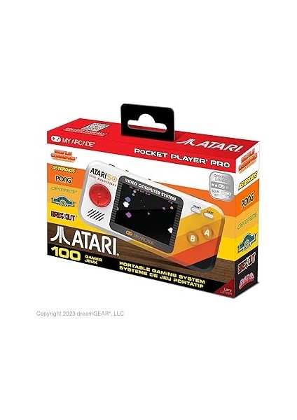 My Arcade Atari Portable Konsol 100 Oyun