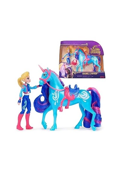 Academy, Isabel & River Seti, 2 Sürüş Aksesuarı ve Saç Şekillendirme Aleti, Bebekler ve Tek