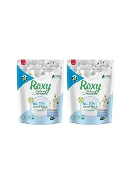 Dalan-Roxy Matik Sabun Tozu 800 gr Bahar Çiçekleri 2 Li Set