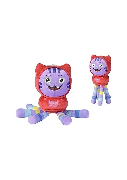 Simba, 6305875265NPB, Gabby's Doll House Dj Catnip Peluş Figürü, Özel ve Detaylı Tasarım, Dayanıklı