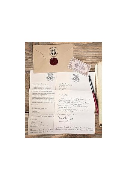 Iyi Fikirler Harry Potter Hogwarts’a Davet Mektup Seti