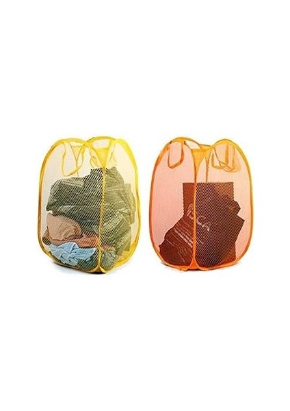 5dm-Büyük Kirli Elbise Çamaşır Filesi Oyuncak Filesi (40 x 70) cm