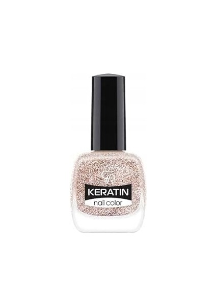 Golden Rose Keratin Nail Color Glitter NO:404 - Oje