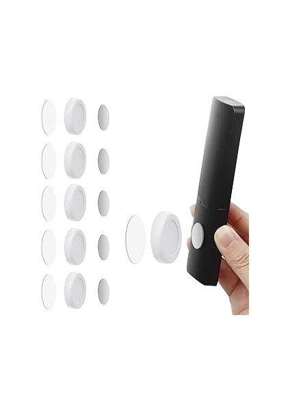 Kyrotech 6'lı Manyetik Uzaktan Kumanda Tutucu Seti, Tv, Klima ve Vantilatör Kumandaları Için Duvara