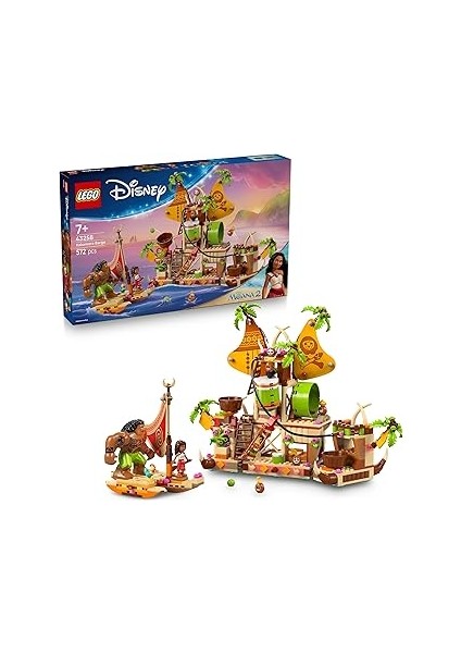 ǀ Moana 2 Kakamora Gemisi 43258-7 Yaş ve Üzeri Hayranı Çocuklar Için Hazine Sand