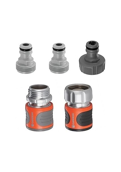 Gardena Hortum Konnektör Seti-Premium Metal, 1