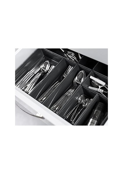 Flosoft 8 Parça Modüler Organizer 32X48CM Füme