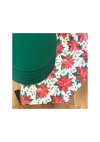 Desen Izmir Amerikan Servis,6'lı Supla ve Runner Yılbaşı Çiçeği Tk