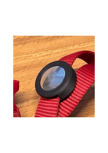 Hayvan Tasmaları Için Airtag Kılıfı - Siyah