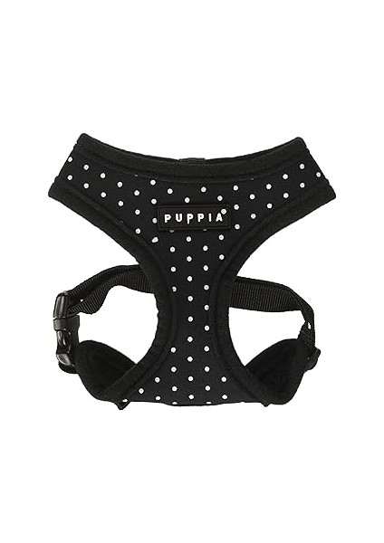 Puppia Dotty Harness A, Small, Siyah