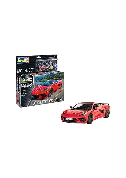 Revell, Gift Set Ford Mustang 60TH Anniversary, Gift Set Araba