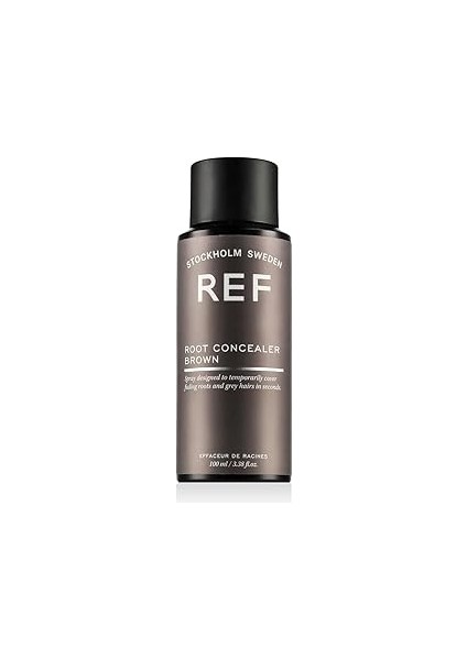 Ref Stockholm-Ref Root Concealer Brown 100 ml Saç Dipleri Için Anında Kapatıcı Sprey - Kahve