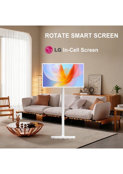 LS32 32" Fhd 4G+128G Taşınabilir Dokunmatik Android Beyaz Monitör fiyatları