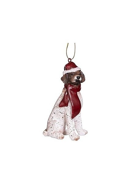 Christmas Ornaments - Xmas Pointer Yazlık Köpek Süsü