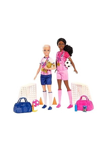 Kariyer Bebekleri ve 15 Aksesuar, 'brooklyn' ile Sarı Saçlı ve Minyon Bebek, 2 Kale,