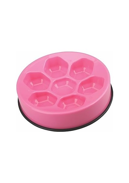 M-Pets Cavity Yavaş Yeme Mama Kabi 1200ML Pi̇nk