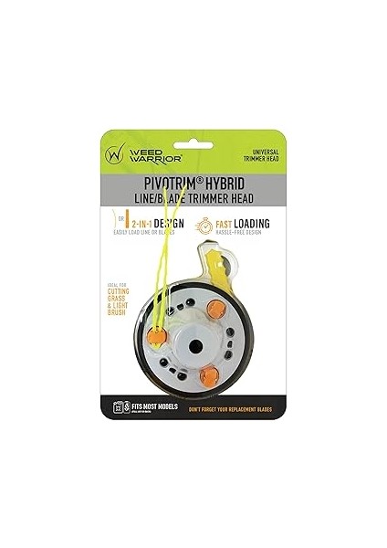 Pivotrim Rino Tuff Evrensel Hibrit Ip ve Bıçaklı Düzeltici Kafa Değiştirme, Siyah