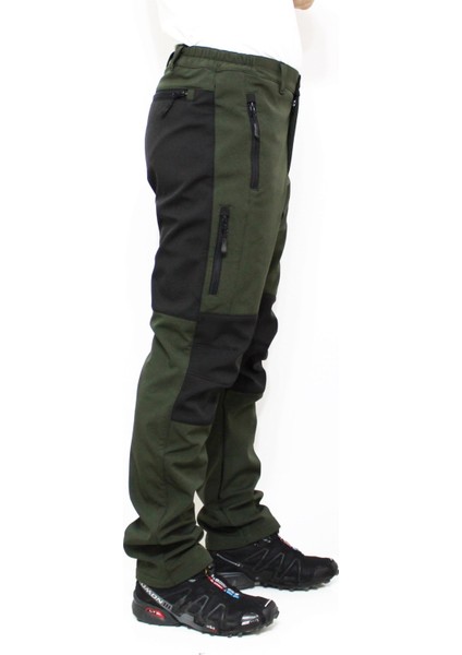 Outdoor Softshell Kışlık Erkek Pantolon-Haki indirimleri