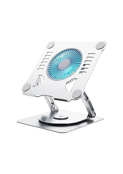 Soğutuculu Notebook ve Laptop Stand Yüksekliği Ayarlanabilir Fanlı Tutucu 10-17 Inç Noteb