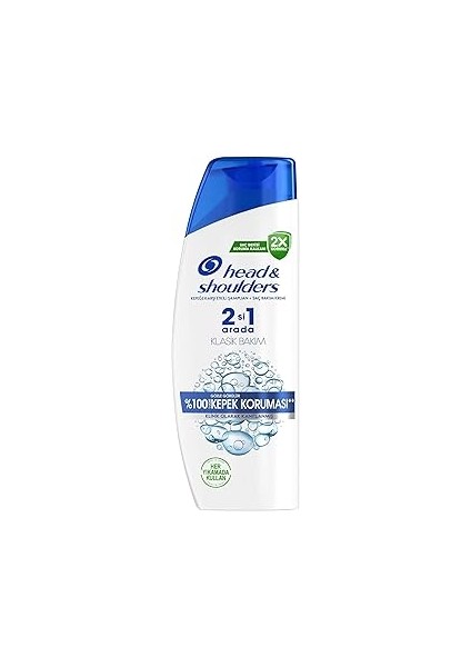 Head & Shoulders Klasik Bakım 2'si 1 Arada Kepek Karşıtı 330ML Şampuan
