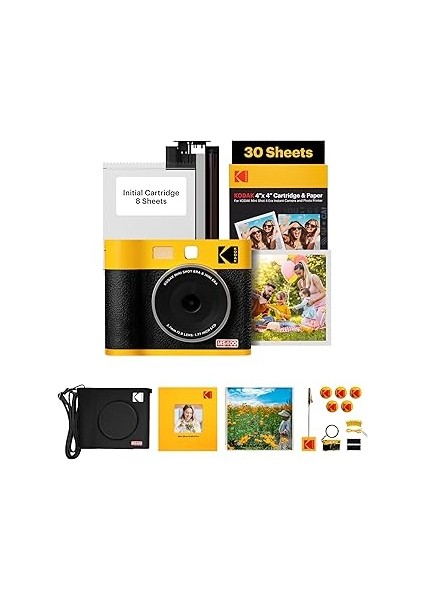 Shot 4 Era Sarı 4x4 + 60 Yaprak + Aksesuar Kiti