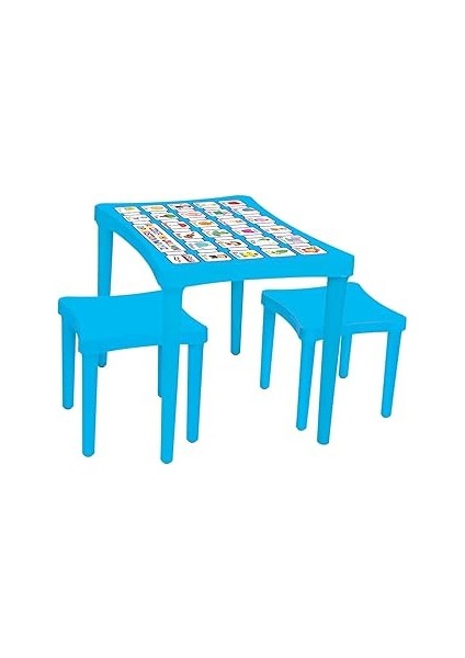 Pilsan Story Iki̇ Tabureli̇ Masa (Mavi̇)