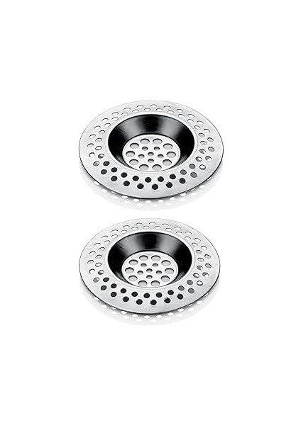 Promosyonca Metal Lavabo Süzgeci, 2 Adet
