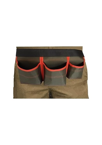 Acar Stil Çatıcı Kalıpçı Çivi Önlüğü (3 Gözlü Vesabit Kemerli)