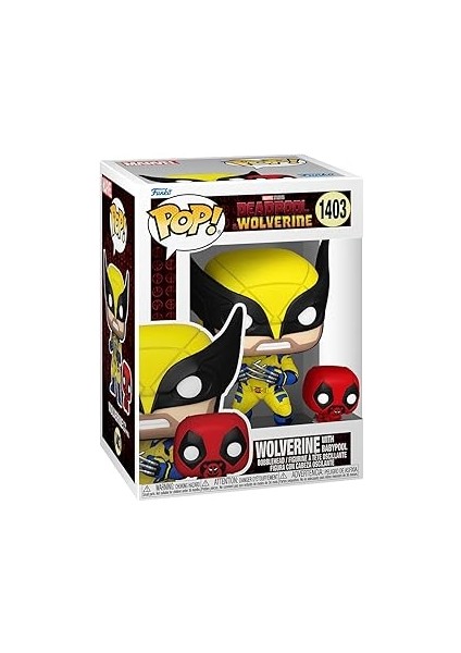 Pop! & Buddy: Deadpool & Wolverine - Babypool ile Wolverine