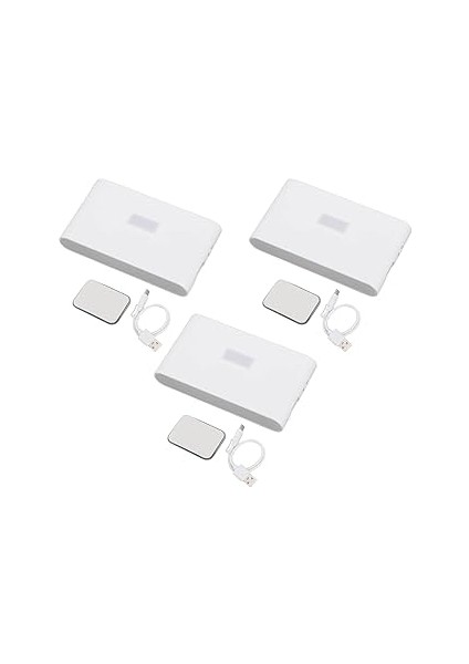 Iki Yönlü Şarj Edilebilir Mıknatıslı Sensörlü LED Aplik 2700K Günışığı, On-Off ve Sensör Modu (3 Ad