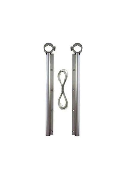 Presto Balkon Çamaşır Askılığı Çamaşırlık Metal Küpeşte Çamaşır Askılığı