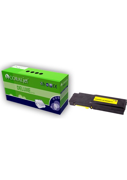 Xerox 6605HYL Muadil Sarı Renk Toner
