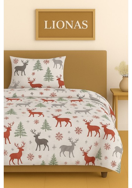 Çift Kişilik Desenli Nevresim + 2 Adet Kapaklı Yastık Kılıfı fiyatları