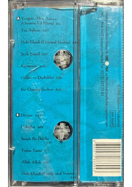 Kaset Richard Clayderman Türk Besteleriyle Kaset fiyatları