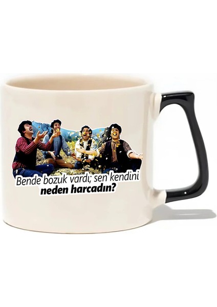 Bende Bozuk Vardı; Sen Kendini Neden Harcadın? Lüks Kupa - Hediye Seramik Kupa