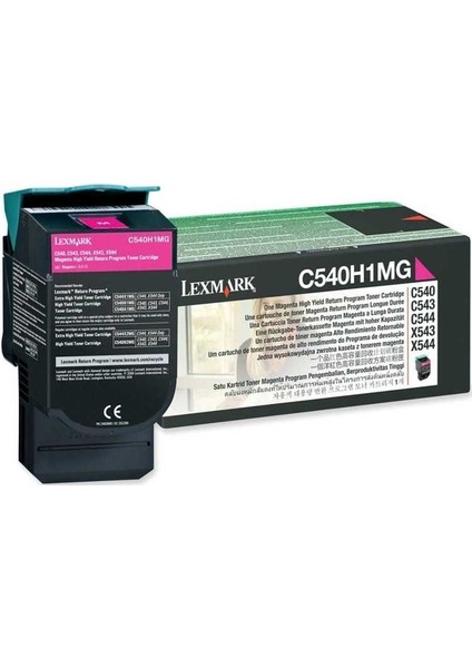 C540H1MG Kırmızı Orjinal Toner