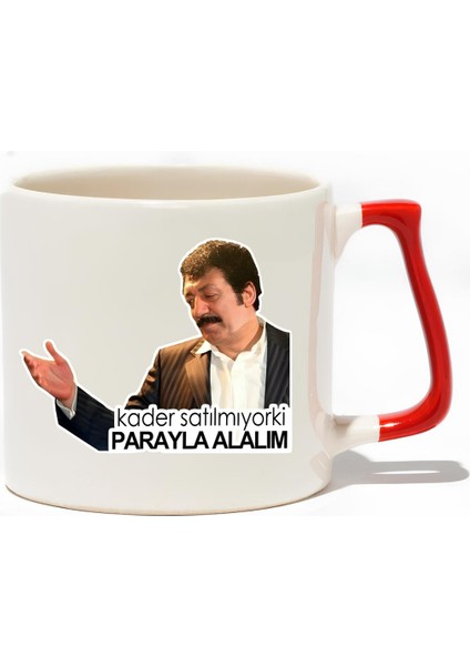 Kader Satılmıyorki Parayla Alalım Lüks Kupa - Hediye Seramik Kupa