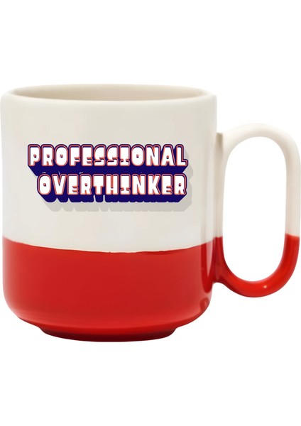 Professional Overthinker Pro Kupa - Hediye Seramik Kupa