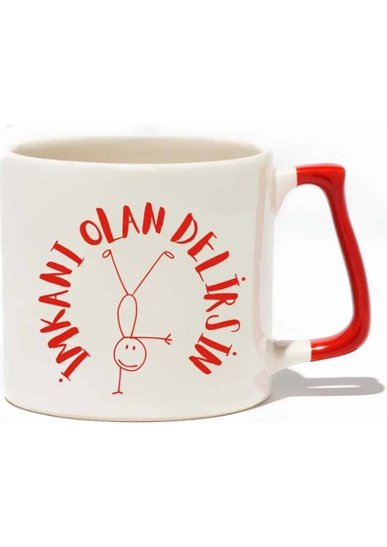 Imkanı Olan Delirsin Lüks Kupa- Hediye Seramik Kupa