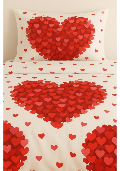 Çift Kişilik Desenli Nevresim + 2 Adet Kapaklı Yastık Kılıfı fiyatları