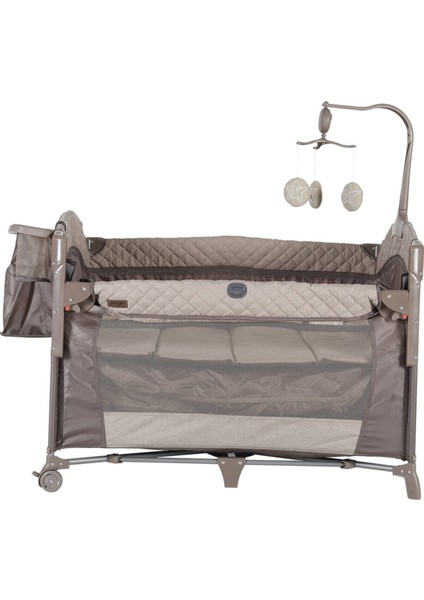 8023 Miami 70X110 Anne Yanı Beşik Oyun Parkı Yatak modelleri