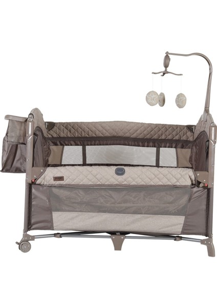 8023 Miami 70X110 Anne Yanı Beşik Oyun Parkı Yatak fırsatları