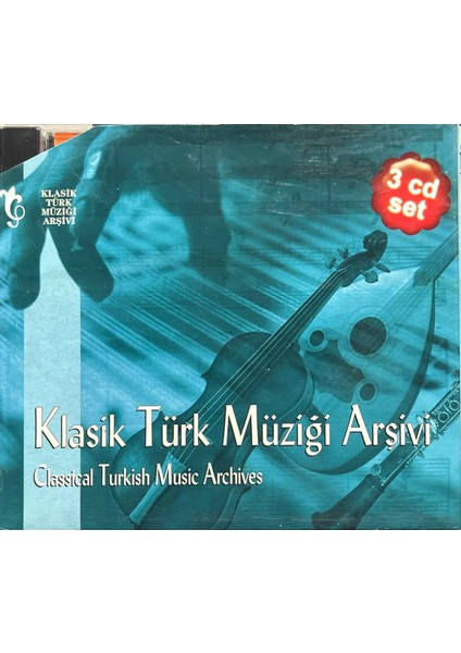 CD Klasik Türk Müziği Arşivi 3 CD Set CD