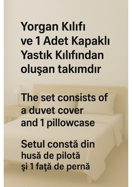 Tek Kişilik Desenli Nevresim + 1 Adet Kapaklı Yastık Kılıfı modelleri