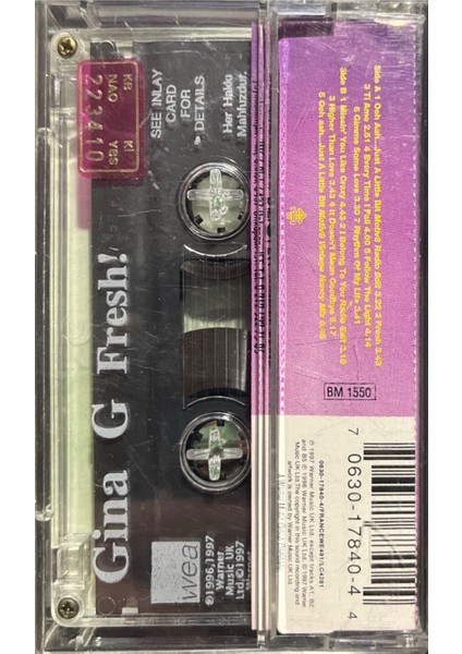 Kaset Gina Fresh Kaset fiyatları