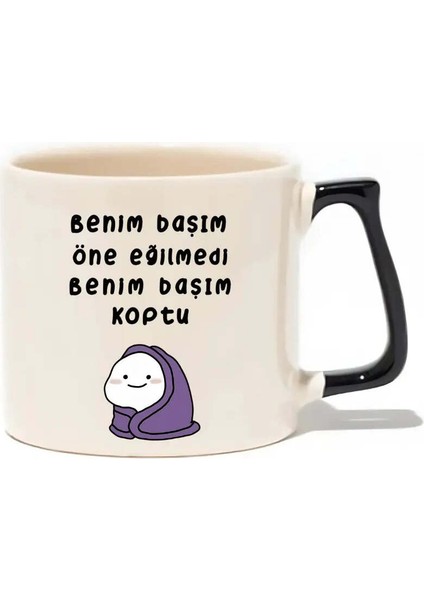 Benim Başım Öne Eğilmedi Benim Başım Koptu Lüks Kupa- Hediye Seramik Kupa