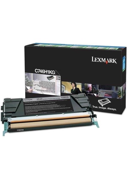 C746H1KG Siyah Orjinal Toner